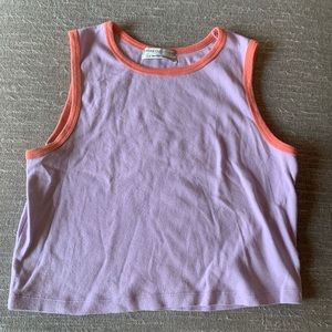 Urban Outfitters cropped boxy tank